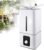 Commercial Industrial Humidifier,15L Cool Mist Diffuser With 3-Level Adjustment & Timer Function,1350Ml/h Air,for Supermarkets