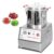 Commercial Vegetable Chopper Electric Food Processor with Large Feed Port, Removable Stainless Steel Bucket, 1400RPM/min, 150KG/H for Chili, Garlic, Onions