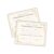 Commitment Ceremony Certificate on Linen Gold 6pk 8.5×11” Wedding Keepsake Unofficial Handfasting Vow Renewal for Newlyweds Unity