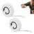 Compact Magnetic Tape Measure, Pocket Measuring Tape, Mini Portable Tape Measure for Quick Measurements, Small Measuring Tool for Home, DIY, Crafting and Everyday Use，2PCS
