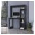 Compact Writing Study Desk，Laptop Desk for Bedroom,Black