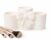 Compartment Makeup Organizer with Bow Design, Makeup Brush Holder, Cosmetic Storage Caddy, Vanity Organizer, White.