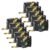 Compatible for Brother P Touch Label Maker Tape 24mm 0.94 Laminated Gold