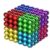 Compatible for UUUUON Magnetic Beads Gel, 2025 Nail Art Gel Polish for Water Ripple & Cat Eye Design, 6 Colors Set (99 characters)(Eight Color216Pcs,4.8MM)