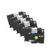 Compatible Label Tape for PT-H110 Label Makers, Replaces TZe-231, Black on White, 6mm 9mm 12mm Width Options, 3-Pack 5-Pack 10-Pack Available(5PK Black on White)