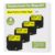 Compatible with Btag-631 Brother P-Touch Btag Label Tape Refill Yellow