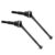 Compatible with WLtoys 12428 12423 12428-ABC 1/12 RC Car Upgrade Parts Replacement Accessories 2 Pcs Metal Front Drive Shaft CVD RC Car Drive Shafts