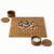 Composite Board Game Go Strategy Board Tabletop Game Set with Stones Wooden Grid Carved Surface Raised Frame Elegant Low, 42 42 8cm, Style to 4