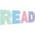 Composition Classroom Reading Poster Decoration Everyone Reading Bulletin Board Light Pastel Read Sign Posters Elementary Wall Supplies for Teacher Student Back to School Library Outside Home Decor