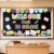 Composition Notebook Bulletin Board Classroom Decor, Welcome Back to School Bulletin Board Set, Checkered Notebook Paper Stationery Apple Cutouts for First Day of School Wall Door Classroom Decor