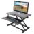 Computer Desk, Desks for Bedrooms, Adjustable Sit Stand