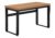 Computer Desk, Home Office, Standing, Adjustable, 48″ l, Work, Laptop, Brown Laminate, Black Metal,