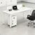 Computer Desk Modern Simple Cable Management Stable & Quiet for Study Writing Work