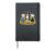 CONE COURSE CALM Dog Rally Cones Arrow Boards Training Hardcover Journal, Black