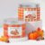 Conelist 2 Pcs Fall Scented Candles Gift Set Happy Fall 3 Wick Soy Candles for Home Thanksgiving Party Decor Autumn Farmhouse Gifts for Women Harvest Table Decor, Pumpkin Spice Cinnamon Fragrance