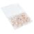 CONGARTENO 100pcs Head Pushpins with Ball-Shaped Design, Multi-Function Thumb Tacks Made of Plastic and Iron, for Painting and DIY Projects, for Cork Boards and Decorative Use