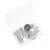 CONGARTENO Push Pins Reusable Design Rhinestone Multi-Function 20pcs Decorative Thumb Tacks with Resin Material for Photos and Important Papers in Office or Home