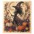 Congzikji Halloween Ghost Pearl Art DIY Kit, Spooky Cute 3D Diamond Painting Crafts for Adults, DIY Fall Home Decor Wall Art, Beginner DIY Seasonal Party Gift
