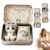 Congzikji Mini Plush Toy Keepsake Tin Travel Comfort Companion with Metal Case (G, One Size)