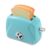 Constructive Playthings Kids Play Toaster with Bread for Imaginative Play