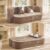 Convertible Folding Sofa Bed, 78″ Full Size Loveseat Sleeper Sofa, Foldable Boneless Floor Couch for Guest Room Living Room Bedroom, No Assembly Required