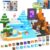 Coodoo 110PCS Magnetic Blocks – Build Mine Magnet World Magic Sword Portal Set, Magnet Kids Toys for Boys & Girls Age 3-5 4-8 5-7, STEM Magnetic Tiles Building Games Sensory Outdoor Toddler Toys
