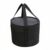 Cookware Pot Bag Portable Camping Storage Utility Tote for Outdoor Travel, Black, Diameter 35cm, Height 35cm (Black,Diameter 35cm, Height 35cm)