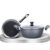 Cookware set frying pan soup pot stew pot wok non-stick pan saucepan cooking pot set kitchen Casserole hotpot steamer boilers(Set meal 1)