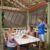 Coolaroo Outdoor Roller Shade with Wand – 90% UV Block Breathable Light Filtering Shade for Patio or Porch, Fade-Resistant, Easy-Clean Fabric, 4ft x 6ft, Mocha