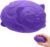 Cool Cat Squeeze Squishy, Cute Cat Stress Fuzz Ball, Slow Rise Sensory Fidget Balls,Sensory Stress Ball Relief(Purple)