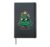 Cool Christmas Tree with Sunglasses Hardcover Journal, Black