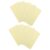 COOLHIYA 100pcs Blank Vocabulary Index Cards 3×2 Inches Yellow Paper Notecards with Rounded Corners Sturdy Matte Finish Prevent Ink Smudging for Studying and DIY Crafts