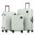 Coolife Luggage 3 Piece Set, Lightweight PC Hardside Suitcases, 20/24/28