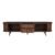 Coolywood TV Stand for 80 Inch TV,with Tambour Doors, Fluted Drawers