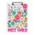 Coovew Custom Acrylic Clipboard with Name for School, Gift for Teachers