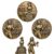 Cop Love Big Busts to Use Cuffs Challenge Coin,Police Roleplay Coin，3 pcs