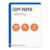 Copy Paper 8.5 x 11 Inch Letter Size, 20 lb, 92 Bright White, 500 Sheets