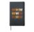 Coquette Bow Fall Pumpkin Thanksgiving Women Girl Hardcover Journal, Black