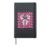 Coquette Bow Mushing Sled Dog Girl Mom Mama Mother’s Day Hardcover Journal, Black