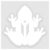 Coqui Boricua Frog White Vinyl Sticker Puerto Rico Souvenir Weather Proof Clear Die Cut Decal