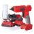 Cordless Glue Gun, 2 Batteries and Charger Set By LivingSURE