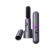 Cordless Hair Straightener Brush – Portable Travel Hot Comb with Infrared Light & 300M Negative Ions, MCH Fast Heating, Anti-Scald Mini Straightening Brush with Charging Base, 3 Temp Touch Up Tools