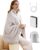 Cordless Heated Blanket with Rechargeable Battery Pack, Wearable Throw