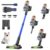 Cordless Vacuum Cleaner 500W 40KPa 60Mins Vacuum Cleaners for Home, Blue
