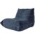 Corduroy Bean Bag Lounge Chair Curved Ergonomic Sofa