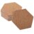 Cork Bulletin Board Tiles 60pcs Self Adhesive Hexagon