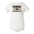CornBorn Purdue Boilermakers Baby Bodysuit, Boiler Up, White Newborn