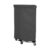 Corner Heavy-Duty Canvas Hamper w/Wheels, 24″W x 17.7″D, Gray