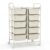 COSTWAY 10 Drawer Rolling Storage Cart, Utility Cart with Lockable Wheels