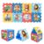 Costzon Kids Foam Puzzle Floor Mat, 8-Piece 12x12in Educational Animal Interlocking Baby Play Mat, Non-Slip Waterproof Children Toddler Infant Foam Floor Tiles (Forest Animals)